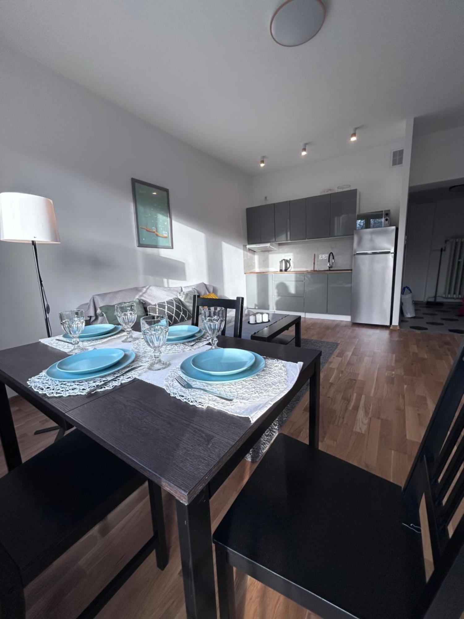 One Bed Apartment In Central Sopot Esterno foto